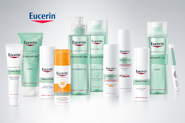 Products of our DermoPure EUCERIN