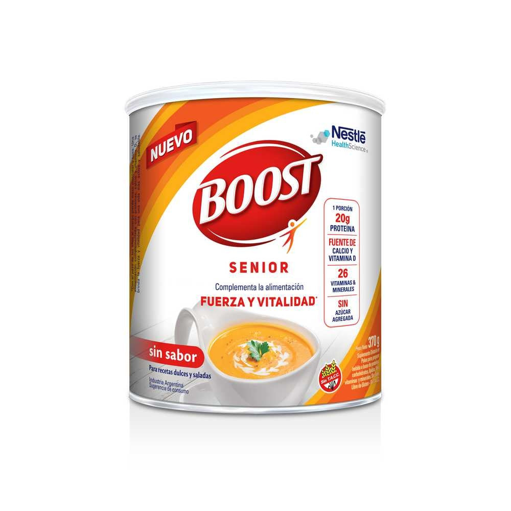Nestle Boost Your Health with Unflavored Nutritional Supplement Powder (370Gr / 12.51Oz)