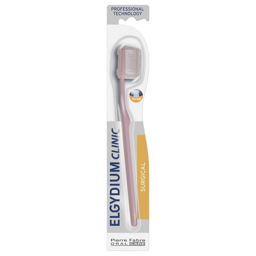 Elgydium Clinic 15/100 Toothbrush (Extra Soft) - Suitable for Sensitive Teeth & Gums