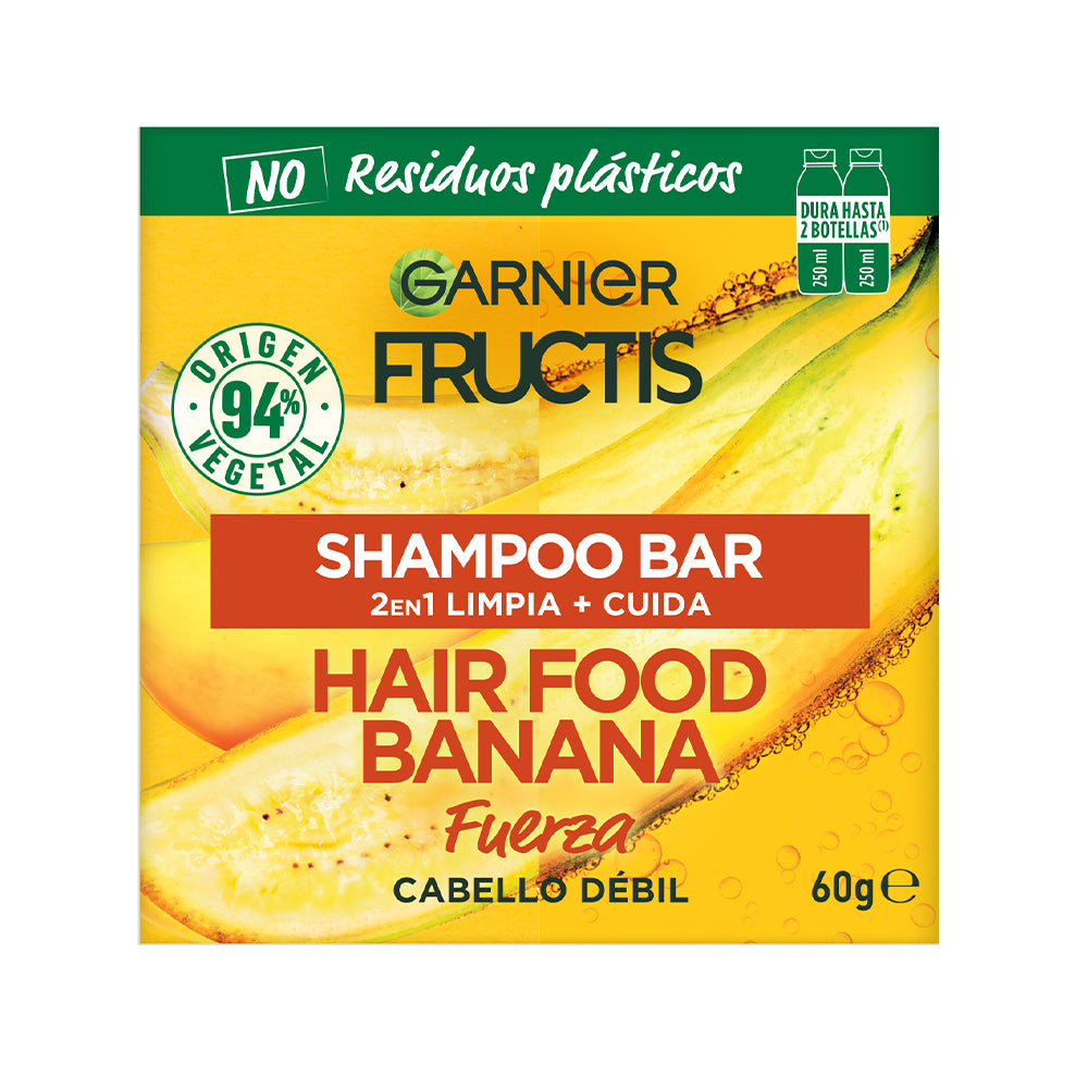 Garnier Fructis Banana Solid Shampoo 60Gr / 2.02Oz | Organic Hair Care Product