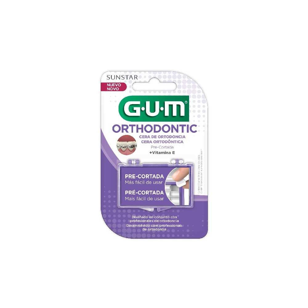 Gum Ortho Wax Unflavored Orthodontic Relief Wax: Soft, Comfortable, Non-Toxic, Hypoallergenic & Reusable for All Ages